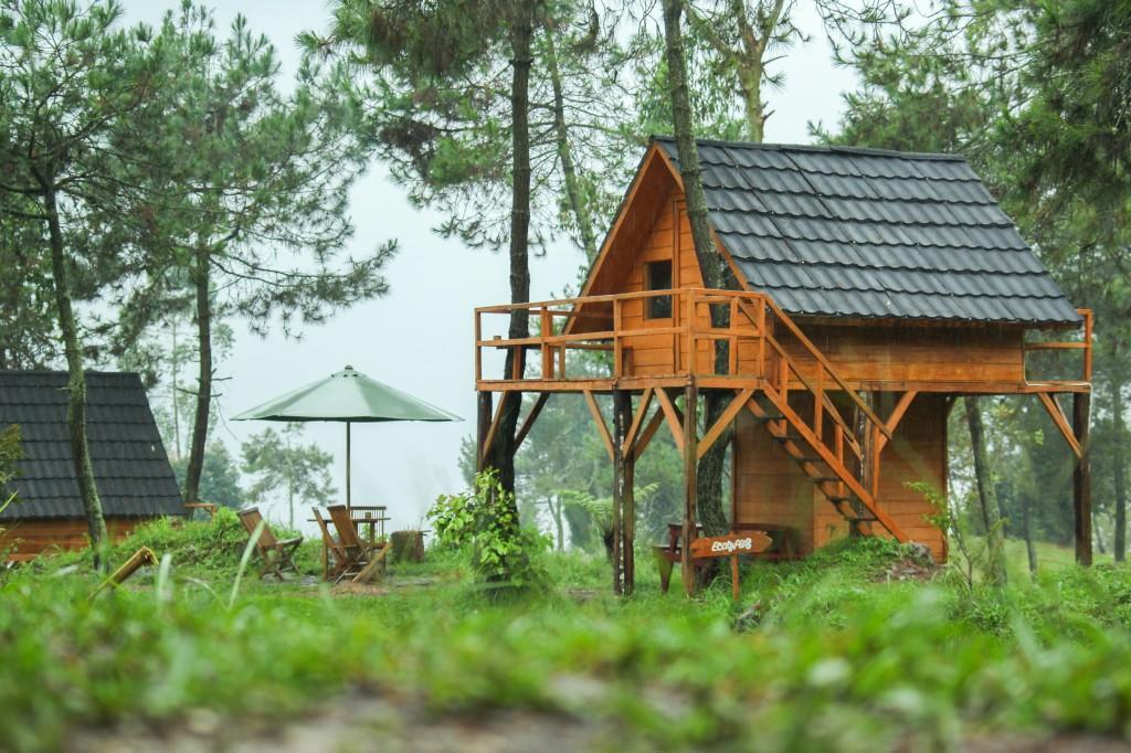 Papandayan Camping Ground Hotel Cileuleuy ภายนอก รูปภาพ