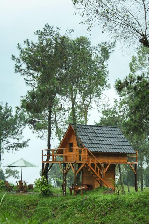 Papandayan Camping Ground Hotel Cileuleuy ภายนอก รูปภาพ